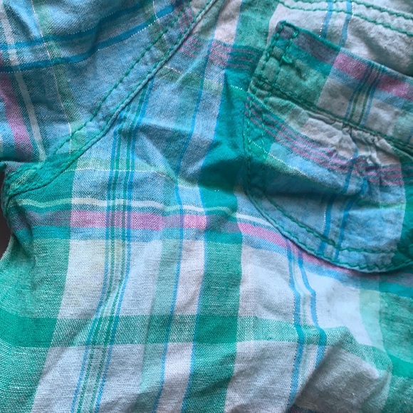 2 pairs of little girls plaid shorts - Picture 8 of 12